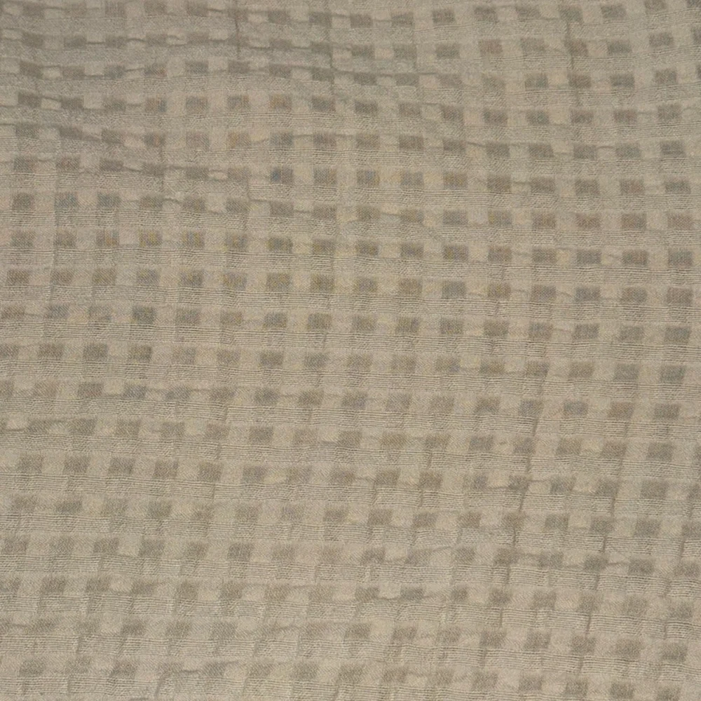 Free People free-est Pucker Check Wrap Shorts Oatmeal 100% Cotton Size L - Picture 11 of 14